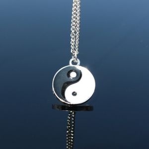 Yin & Yang Necklace NWT Silver Pendant